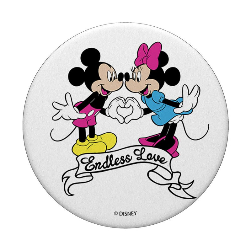 Disney Mickey & Minnie Mouse Valentine's Day Endless Love PopSockets Swappable PopGrip