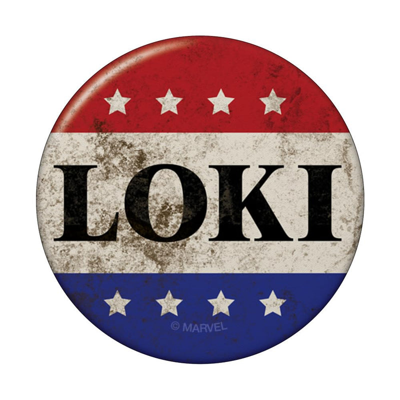 Marvel Loki President Loki Button PopSockets Swappable PopGrip