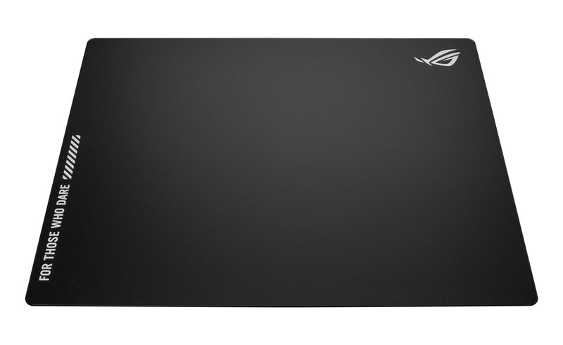 ASUS ROG NH04 ROG Moonstone ACE Gaming Mousepad, 19.69 x 15.75 x 0.16 in, Large Size, Ultra-Smooth Surface, Tempered Glass, Esports & FPS Gaming, Black