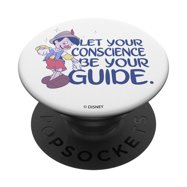 Disney Pinocchio Let Your Conscience Be Your Guide PopSockets Swappable PopGrip