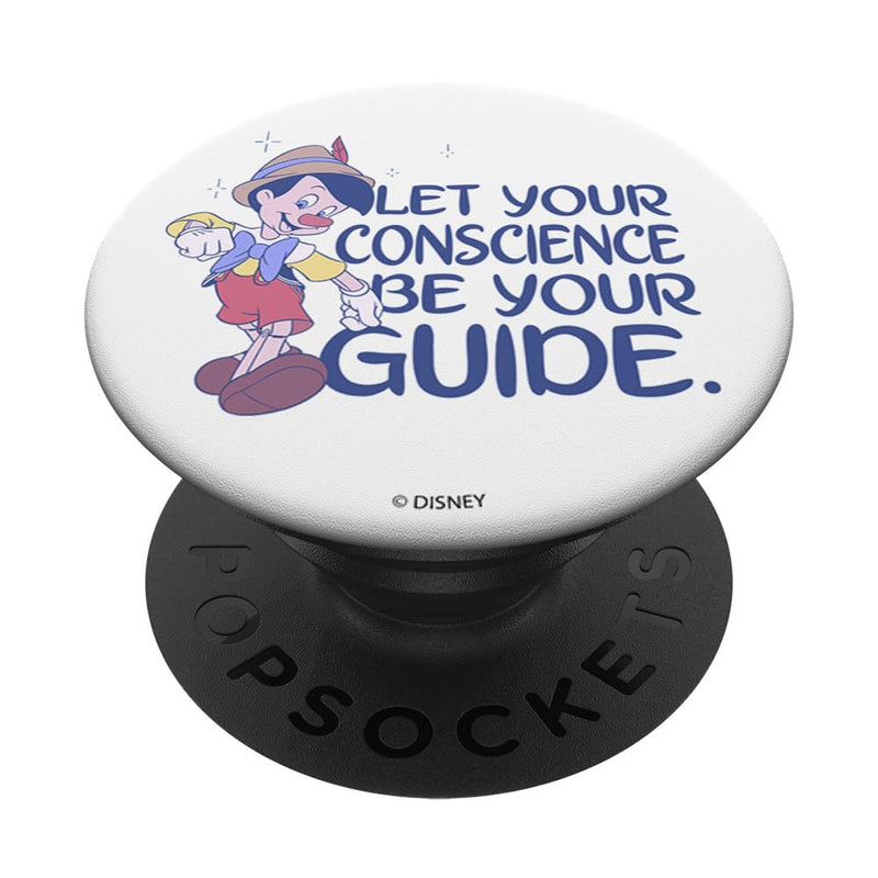 Disney Pinocchio Let Your Conscience Be Your Guide PopSockets Swappable PopGrip