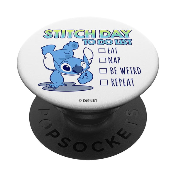 Disney Lilo & Stitch Stitch Day To Do List PopSockets Swappable PopGrip