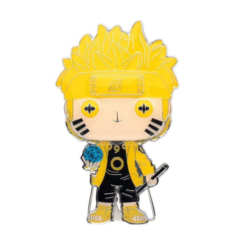 Funko Loungefly POP! Enamel Pins: Naruto Uzumaki Six Path - (Chase) - 1 In 12 Chance You May Find the Chase - Cute Collectable Novelty Brooch - for Backpacks & Bags - Gift Idea - Official Merchandise