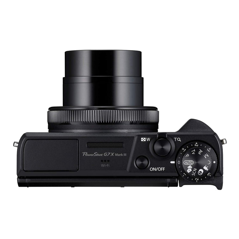 Canon PowerShot Digital Camera [G7 X Mark III] with Wi-Fi & NFC - International Version - Black