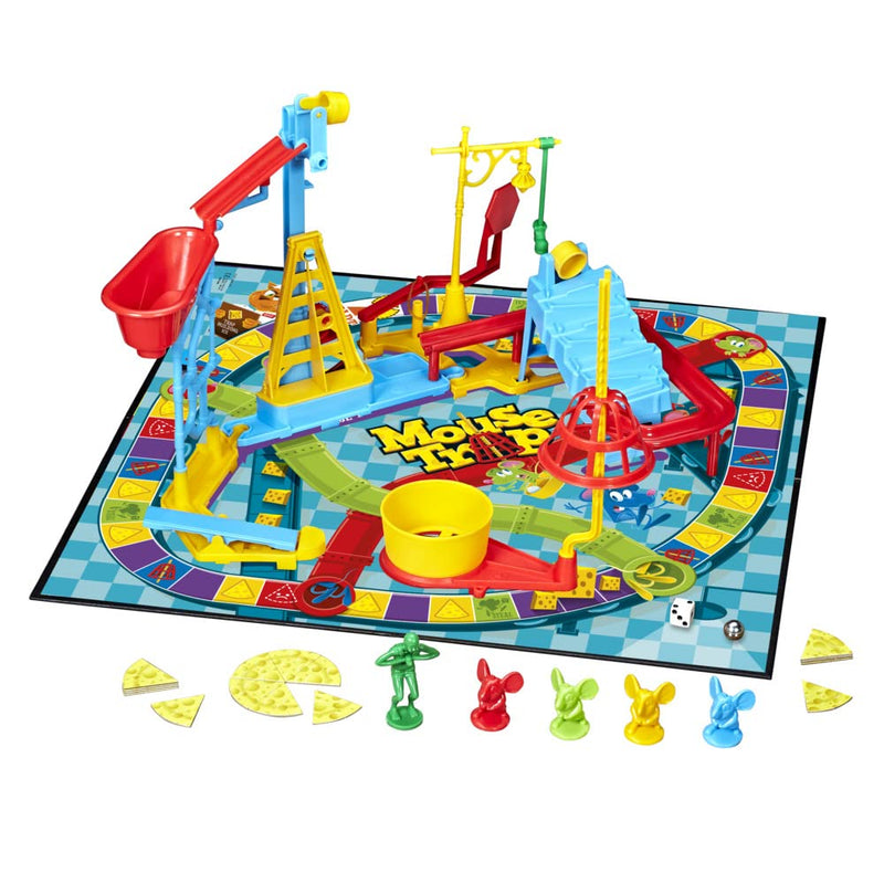 Mouse Trap Board Game for Kids Ages 6 and Up, With Easier-Set-Up Than Previous Versions