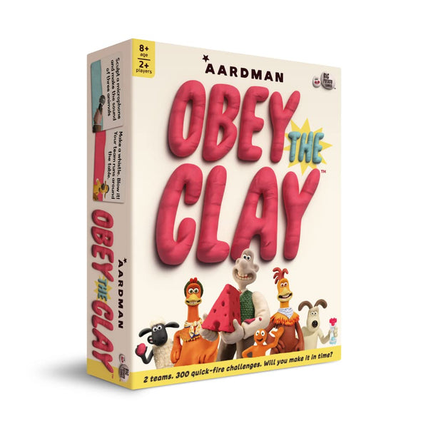 Obey the Clay: Wallace and Gromit, Shaun the Sheep, Chicken Run Family Game for Kids and Adults and Teens