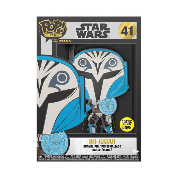 Funko Large Enamel Pin Star Wars: Clone Wars - BO-KATAN - Star Wars Enamel Pins - Cute Collectable Novelty Brooch - for Backpacks & Bags - Gift Idea - Official Merchandise - Movies Fans