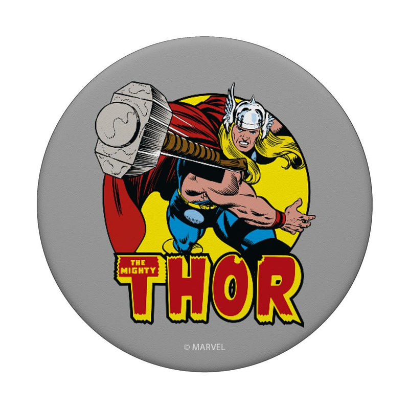 Marvel Avengers The Mighty Thor Hammer Throw PopSockets Swappable PopGrip