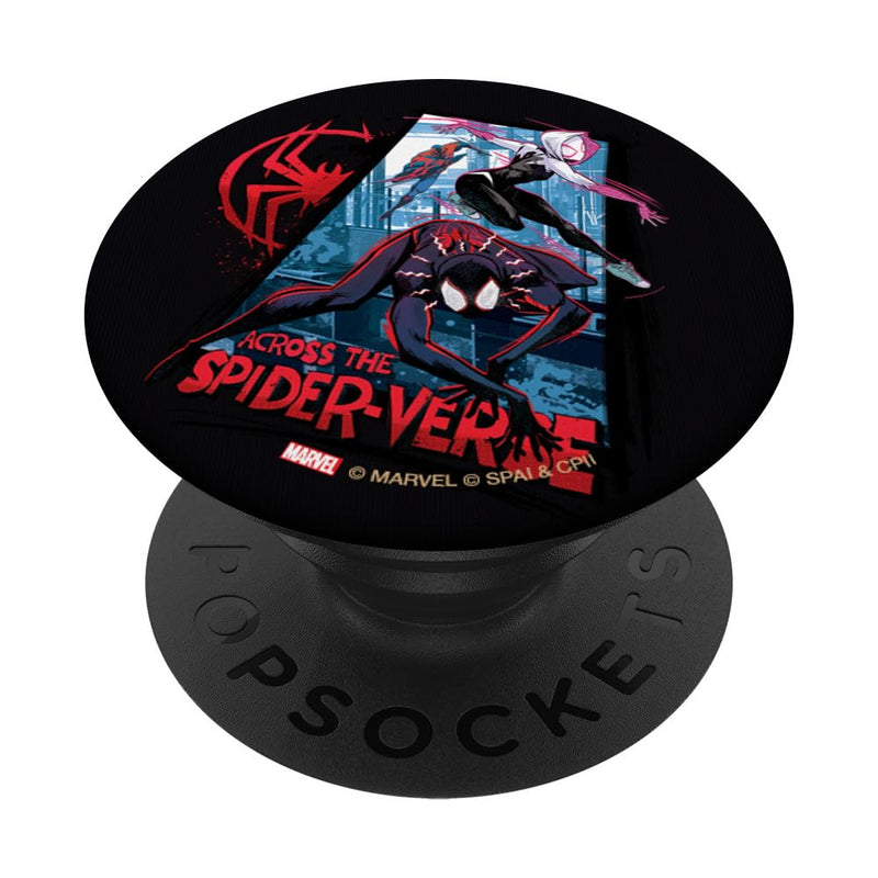 Marvel Spider-Man: Across the Spider-Verse Miles Gwen Miguel PopSockets Swappable PopGrip