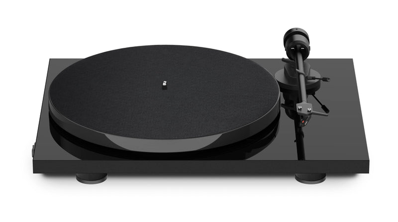 Pro-Ject E1, Plug & Play Entry Level Record Player with OM5e and 33/45 electronic speed switch (Black)