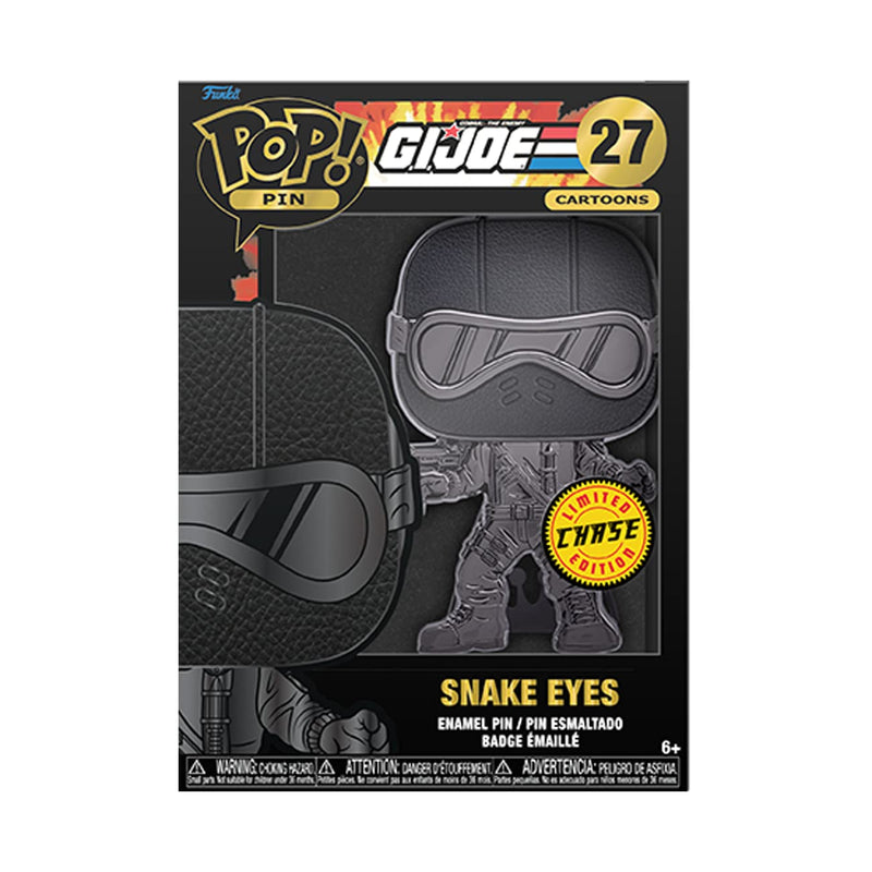 Funko Pop! Large Enamel Pin Gi Joe: Storm Shadow - G.I. Joe Enamel Pins - Cute Collectable Novelty Brooch - for Backpacks & Bags - Gift Idea - Official Merchandise - TV Fans