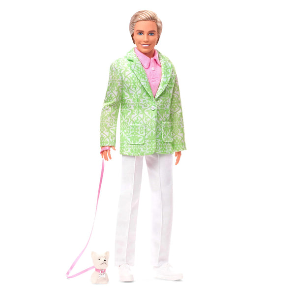 Barbie “Sugar’s Daddy” Ken Doll in Pastel Suit with Dog – Limited Edition The Movie Doll (Exclusive)