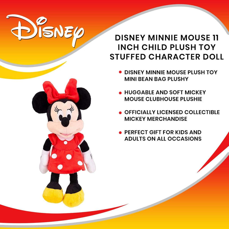 Plush - Disney - Mickey Mouse Clubhouse - Minnie Red 11"