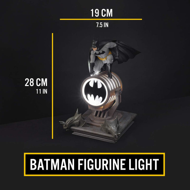 Batman Figurine Light - USB Powered 27” LED Light - Officially Licensed DC Comics Merchandise PP6376BM
