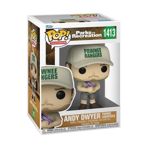 Funko POP! TV: Parks & Recreation - Andy Dwyer With Sash - Parks and Recreation - Collectable Vinyl Figure - Gift Idea - Official Merchandise - Toys for Kids & Adults - TV Fans