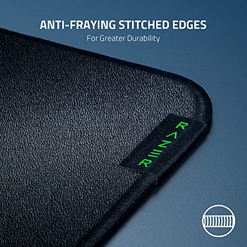 Razer Strider - Hybrid Mouse Mat with a Soft Base and Smooth Glide (Hybrid Soft/Hard Mat , Anti-slip Base, Anti-fraying Stitched Edges, Water-resistant) XXL | Black