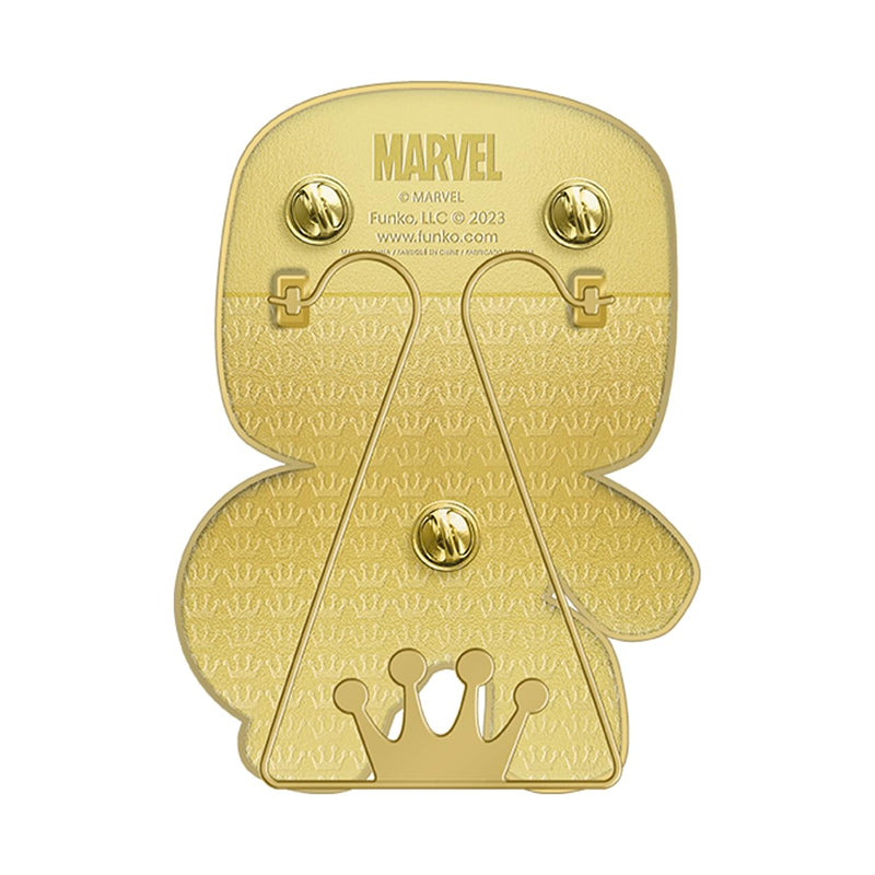 Loungefly POP! Large Enamel Pin MARVEL: GINGERBREAD - Captain America - CAPTAIN AMERICA Large Enamel Pin - Marvel Comics Enamel Pins - Cute Collectable Novelty Brooch - for Backpacks