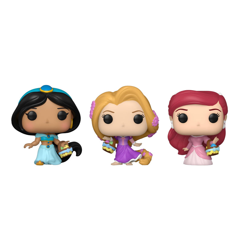 Funko Carrot Pocket POP! Disney - Rapunzel, Ariel and Jasmine - Collectable Vinyl Figure - Gift Idea - Official Merchandise - Toys for Kids & Adults - Model Figure for Collectors and Display