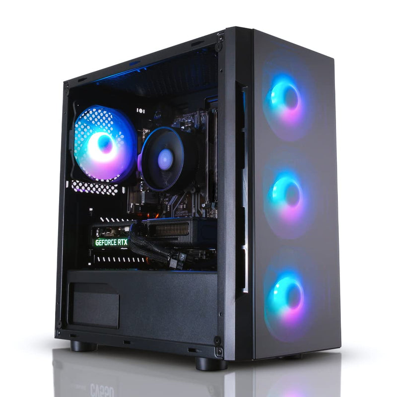 ADMI | Gaming PC Computer Gaming, AMD Ryzen 5 3600 4.2GHz RTX 3060 12GB Desktop PC • 16GB 3200MHz • 1TB SSD • 600Mbps Wifi • PC Gaming, Gaming Computer • Windows 10