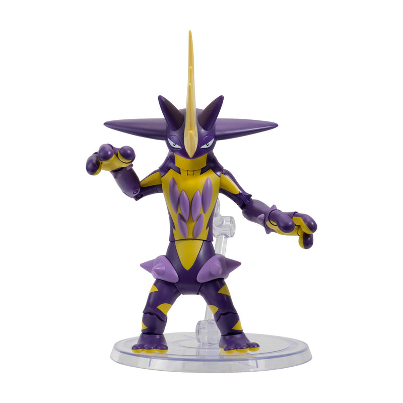 Pokémon Select Toxtricity (Amped) - 6-Inch Super-Articulated Figure with Over 15 Points of Articulation Select Series