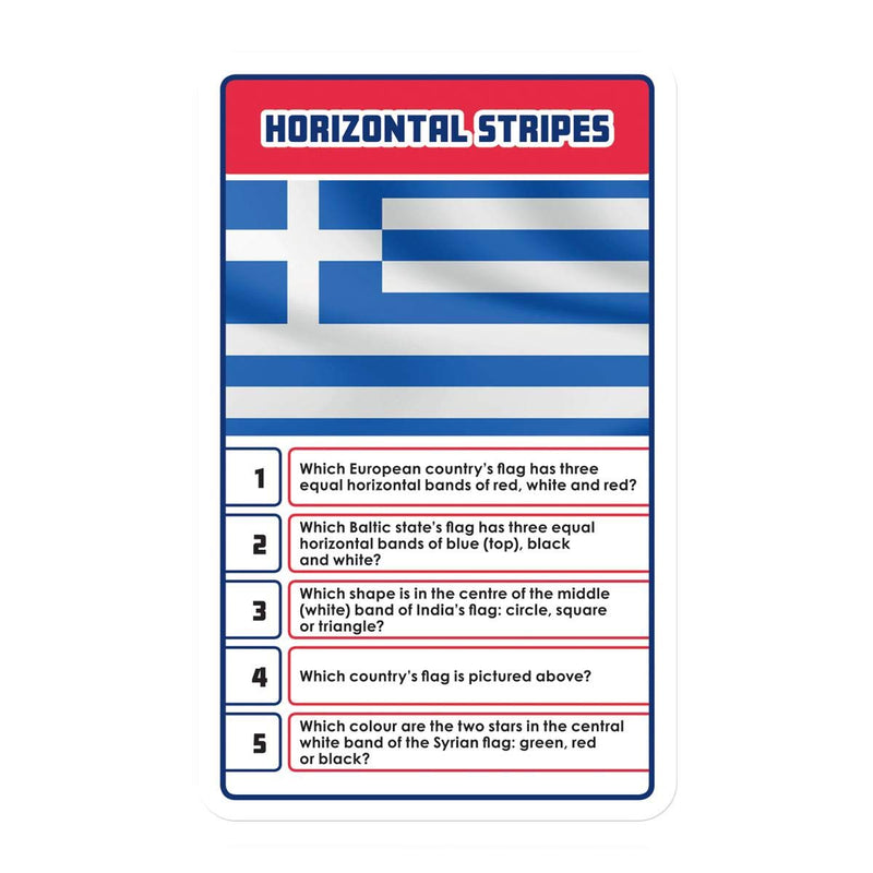 Top Trumps Countries and Flags Quiz Game, 500 questions to test your knowledge and memory on countries, continents, cultures and flags, educational gift and toy for boys and girls aged 8 plus