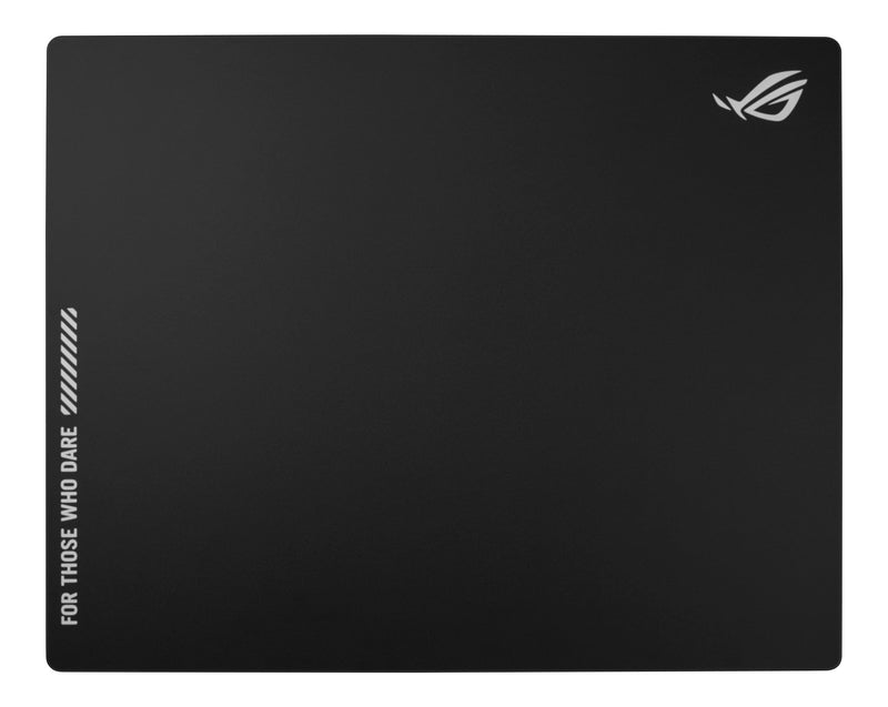 ASUS ROG NH04 ROG Moonstone ACE Gaming Mousepad, 19.69 x 15.75 x 0.16 in, Large Size, Ultra-Smooth Surface, Tempered Glass, Esports & FPS Gaming, Black