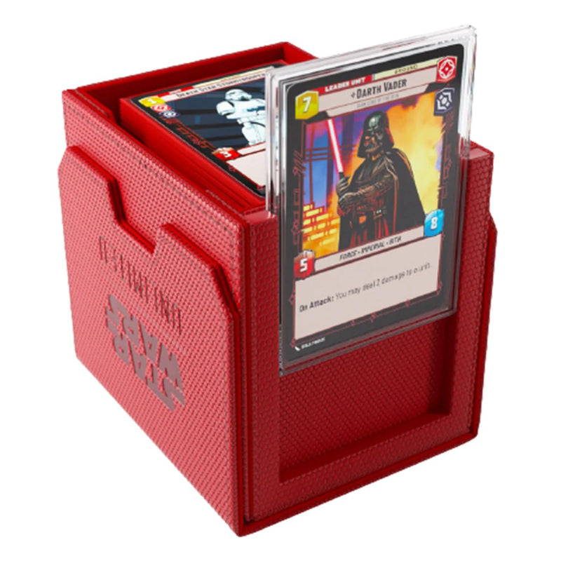 Gamegenic | Star Wars Unlimited Deck Pod - Red | Trading Card Accessory