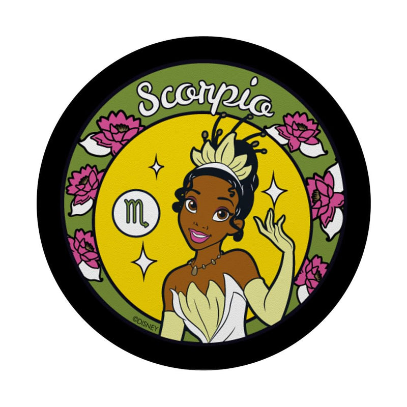 Disney Princess Tiana Scorpio Zodiac PopSockets Swappable PopGrip