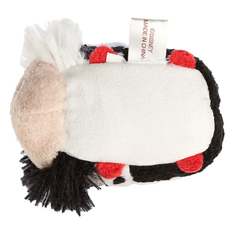 Disney Cruella De Vil ''Tsum Tsum'' Plush - 101 Dalmatians - Mini - 3 1/2''