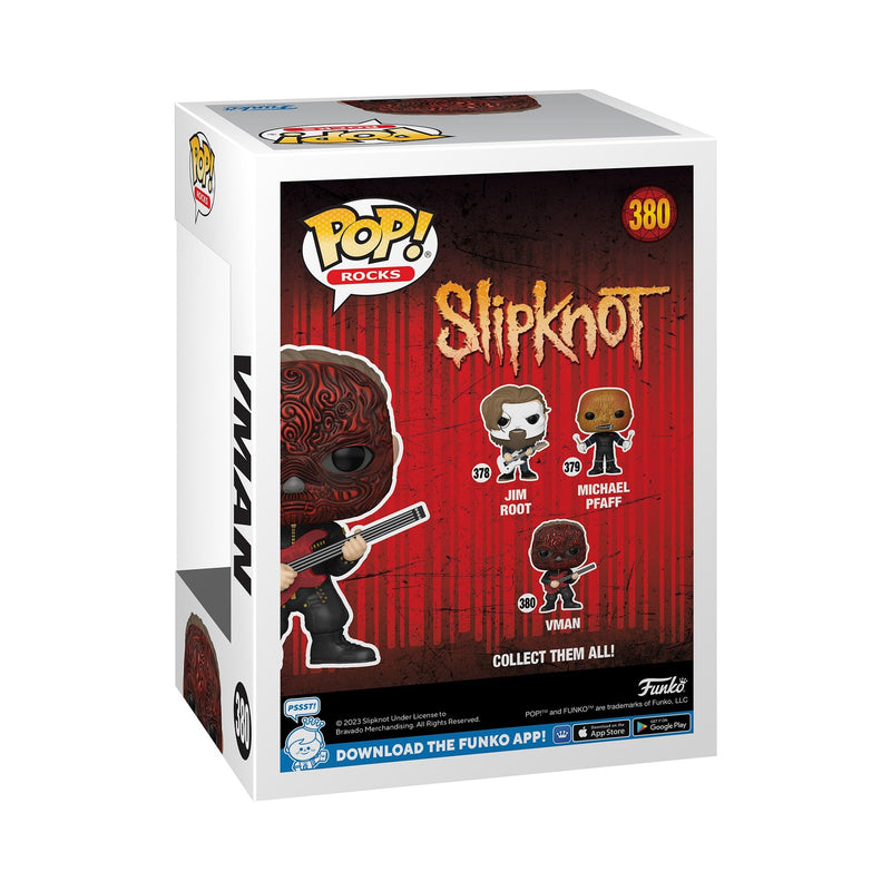 Funko Pop! Rocks: Slipknot - VMan - Collectable Vinyl Figure - Gift Idea - Official Merchandise - Toys for Kids & Adults - Music Fans - Model Figure for Collectors and Display