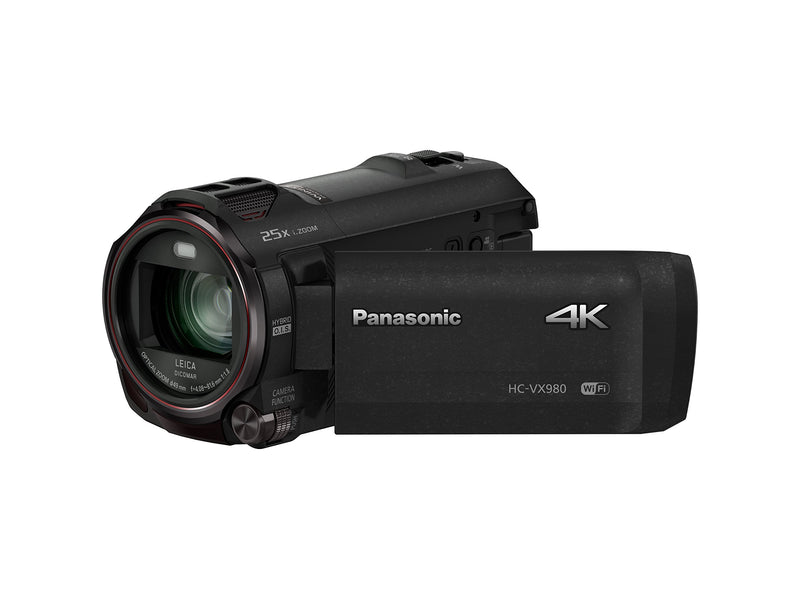 Panasonic HC-VX980EB-K 4K Camcorder with LEICA Dicomar Lens - Black