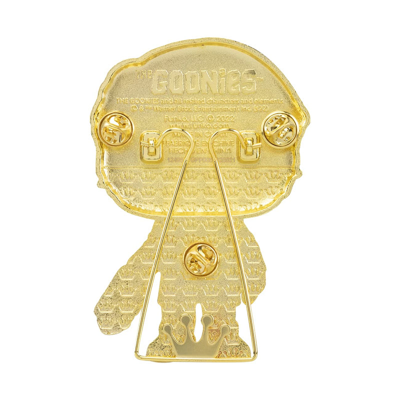 Loungefly POP! Large Enamel Pin GOONIES: MIKEY - Chunk - the Goonies Enamel Pins - Cute Collectable Novelty Brooch - for Backpacks & Bags - Gift Idea - Official Merchandise - Movies Fans