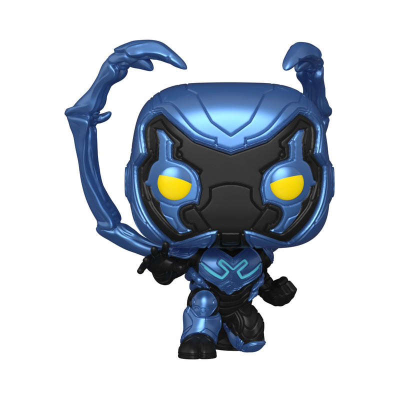 Funko POP! Movies: DC - Blue Beetle - Blue Beetle - 1/6 Odds for Rare Chase Variant - Collectable Vinyl Figure - Gift Idea - Official Merchandise - Toys for Kids & Adults - Movies Fans