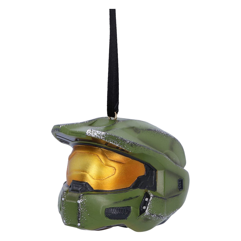 Nemesis Now Halo Master Chief Helmet Hanging Ornament 7.5cm, Resin, Officially Licensed Halo Merchandise, Master Chief Helmet Hanging Ornament, Cast in the Finest Resin, Hand-Painted