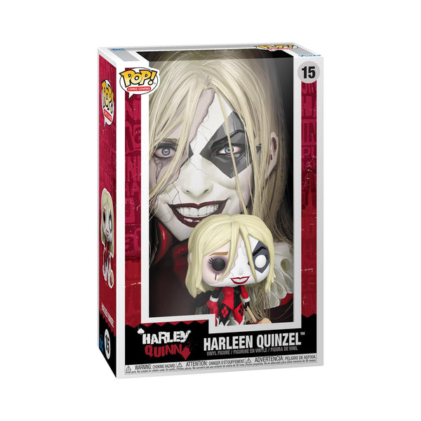 Funko Pop! Comic Cover: DC - Harleen Quinzel - Harley Quinn - DC Comics - Collectable Vinyl Figure - Gift Idea - Official Merchandise - Toys for Kids & Adults - Comic Books Fans