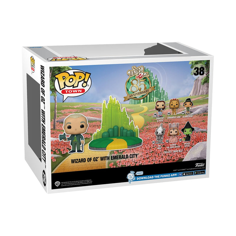 Funko POP! Town: the Wizard Of Oz - Emerald City With Wizard - Collectable Vinyl Figure - Gift Idea - Official Merchandise - Toys for Kids & Adults - Movies Fans - Model Figure for Collectors