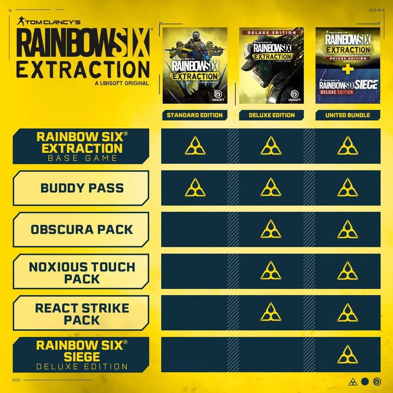 Tom Clancy's Rainbow Six Extraction United Bundle | PC Code - Ubisoft Connect