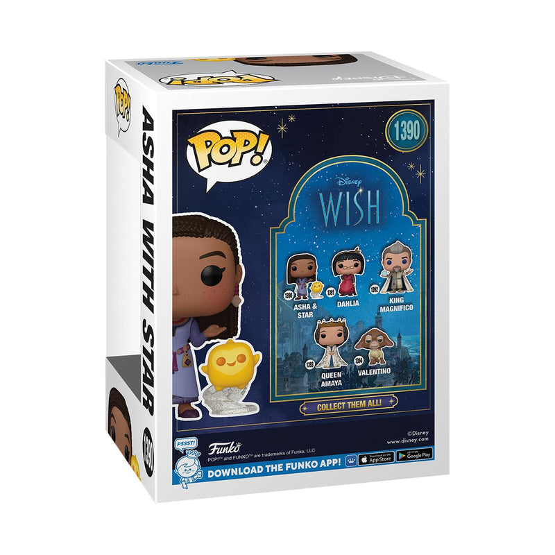 Funko POP! & Buddy: Disney Wish - Asha - Collectable Vinyl Figure - Gift Idea - Official Merchandise - Toys for Kids & Adults - Ad Icons Fans - Model Figure for Collectors and Display