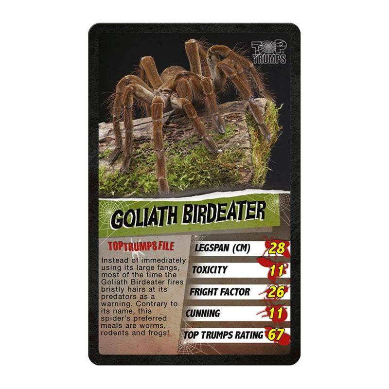 Top Trumps 28158 Spiders-Classics Travel Card Game, Multi