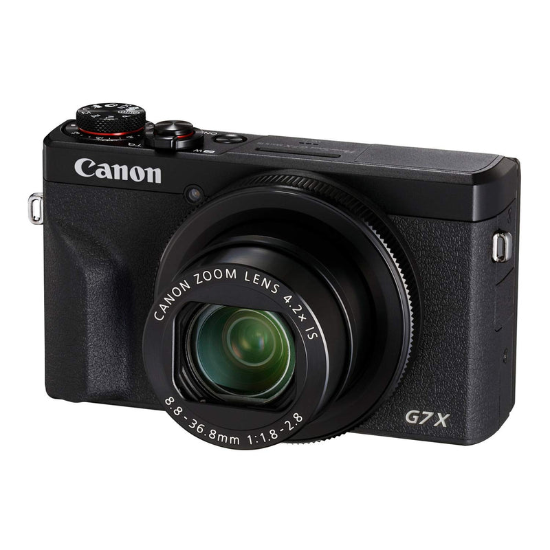 Canon PowerShot Digital Camera [G7 X Mark III] with Wi-Fi & NFC - International Version - Black