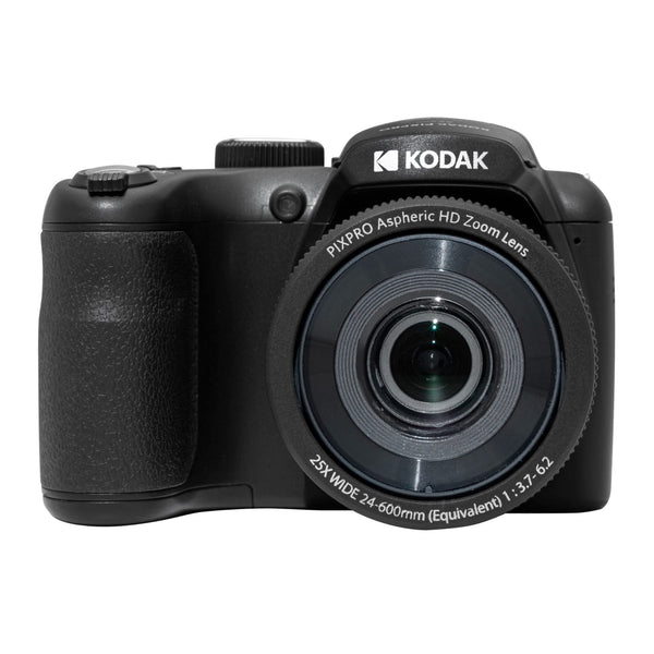 KODAK PIXPRO Astro Zoom AZ255-BK 16MP Digital Camera with 25X Optical Zoom 24mm Wide Angle 1080P Full HD Video and 3" LCD (Black)