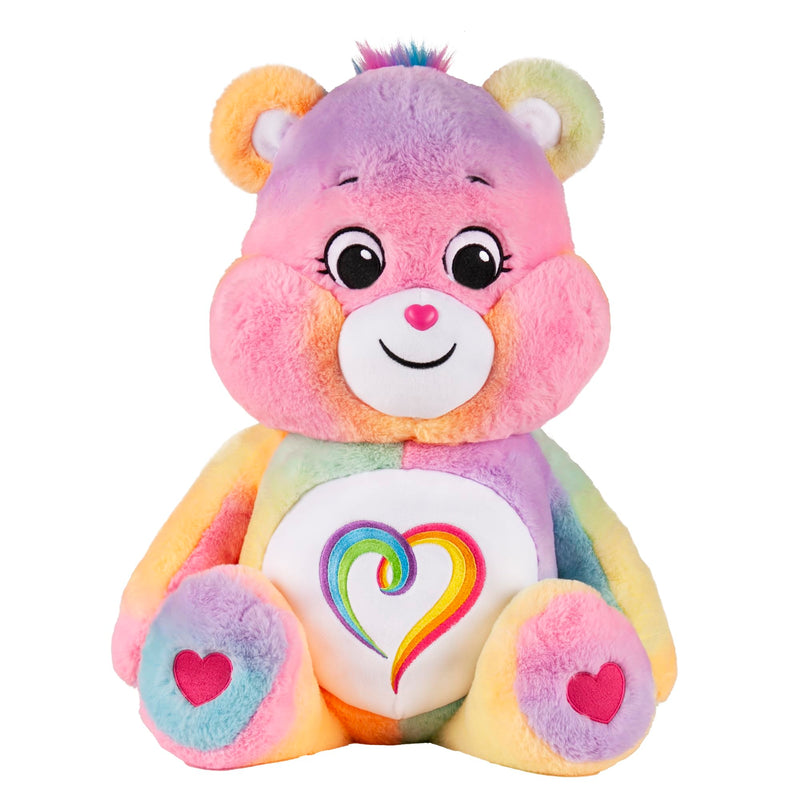 Care Bears | Togetherness Bear 60cm Jumbo Plush | Collectable Cute Plush Toy, Giant Teddy Bear, Cuddly Toys for Children, Soft Toys for Girls Boys, Teddy Suitable for Girls Boys 4+ | Basic Fun 22254