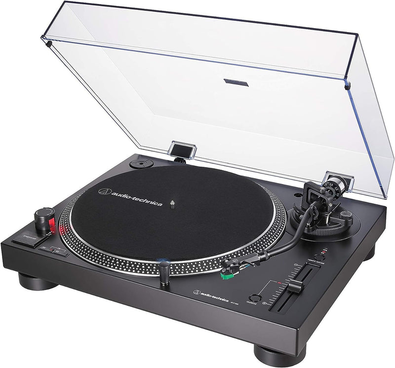 Audio-Technica LP120XUSBBK Manual Direct-Drive Turntable (Analogue & USB) Black