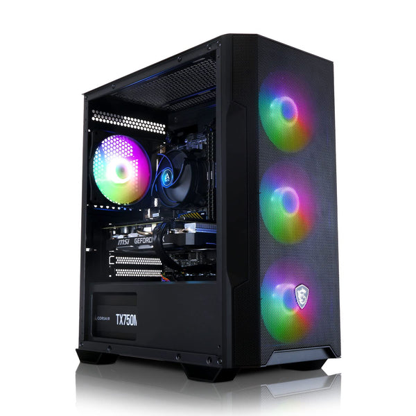 ADMI Gaming PC: Intel i5 11400F 4.3Ghz - RTX 3050 6GB - 16GB DDR4-1TB SSD - WiFi - MSI M100R RGB - Windows 11