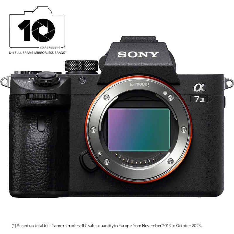 Sony Alpha 7 III | Full-Frame Mirrorless Camera with Sony 28-70 mm f/3.5-5.6 Zoom Lens ( Fast 0.02s AF, 5-axis in-body optical image stabilisation, 4K HLG, Large Battery Capacity )