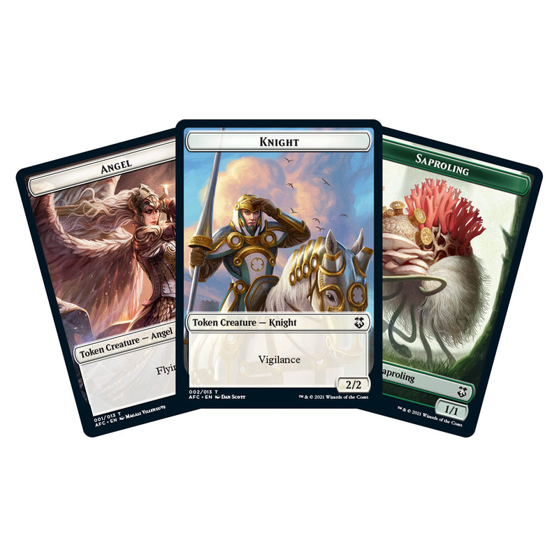 Magic: The Gathering Adventures in The Forgotten Realms Commander Deck – Aura of Courage White, Multicoloured Blue Green