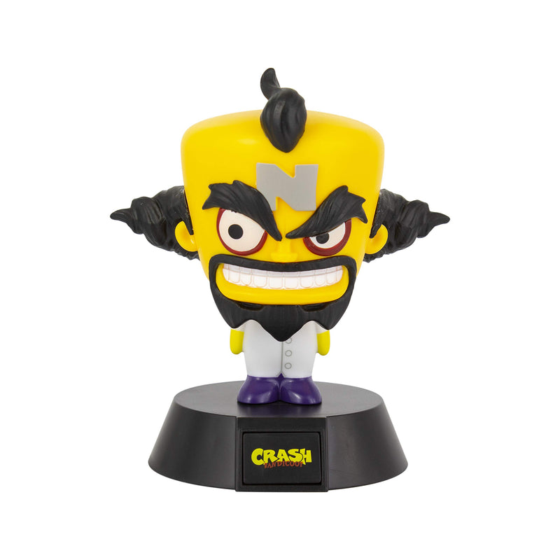 Paladone Mini Lamp Crash Bandicoot Doctor Neo Cortex Officially Licensed Collectable | Ideal For Kids Bedrooms, Office & Home | Pop Culture Gaming Merchandise,Multi-colour