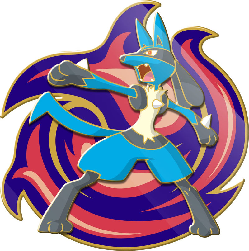 The Pokémon Company Int. Inc. | Pokemon TCG: Lucario VSTAR Premium Collection | Card Game | Ages 6+ | 2 Players | 15 Minutes Playing Time