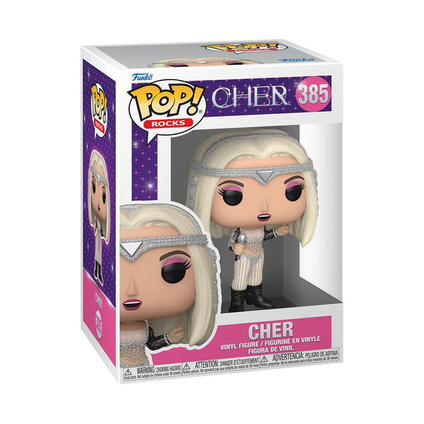 Funko POP! Rocks: Cher - Living Proof - Glitter - Collectable Vinyl Figure - Gift Idea - Official Merchandise - Toys for Kids & Adults - Music Fans - Model Figure for Collectors and Display