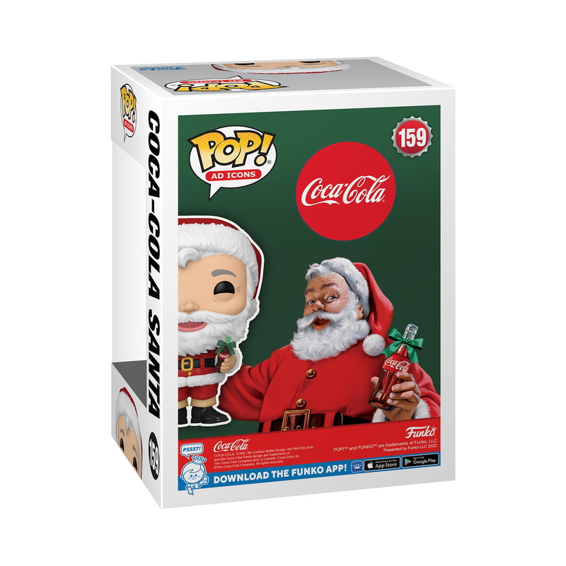 Funko Pop! Ad Icons: Coca-Cola - Santa Claus - Collectable Vinyl Figure - Gift Idea - Official Merchandise - Toys for Kids & Adults - Ad Icons Fans - Model Figure for Collectors and Display